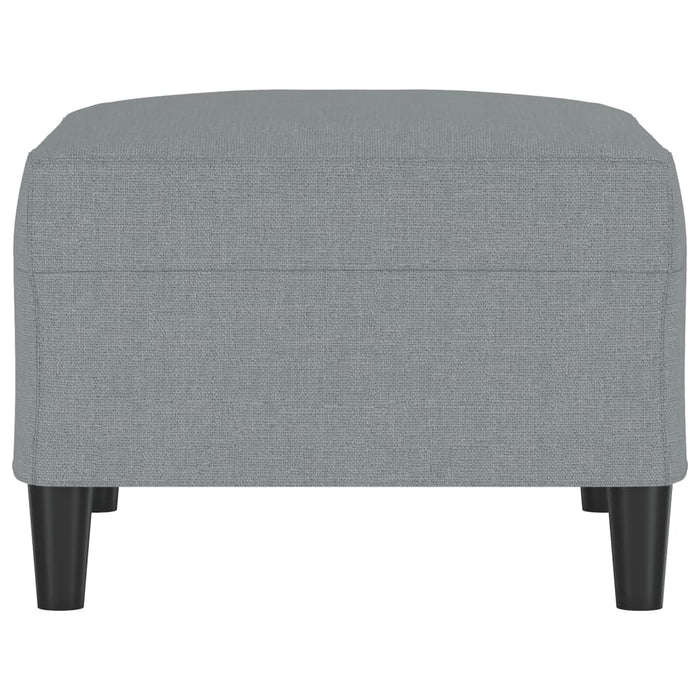 Taburet, gri deschis, 70x55x41 cm, material textil - WALTI WALTI