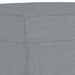 Taburet, gri deschis, 70x55x41 cm, material textil - WALTI WALTI