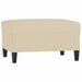 Taburet, crem, 70x55x41 cm, material textil - WALTI WALTI