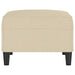 Taburet, crem, 70x55x41 cm, material textil - WALTI WALTI