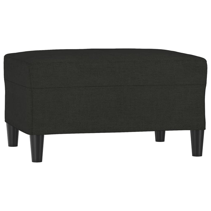 Taburet, negru, 70x55x41 cm, material textil - WALTI WALTI