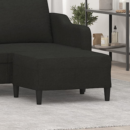 Taburet, negru, 70x55x41 cm, material textil - WALTI WALTI