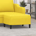 Taburet, galben deschis, 70x55x41 cm, material textil - WALTI WALTI