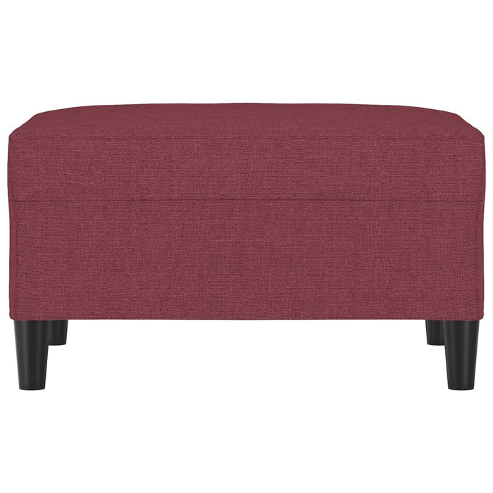 Taburet, roșu vin, 70x55x41 cm, material textil - WALTI WALTI