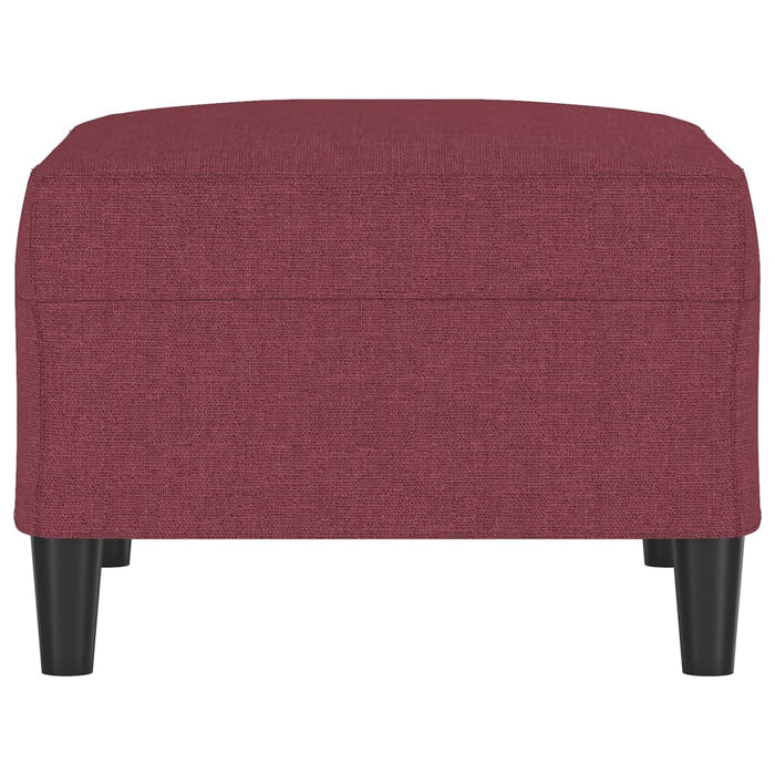 Taburet, roșu vin, 70x55x41 cm, material textil - WALTI WALTI