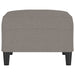 Taburet, gri taupe, 70x55x41 cm, material textil - WALTI WALTI