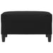 Taburet, negru, 70x55x41 cm, piele ecologică - WALTI WALTI