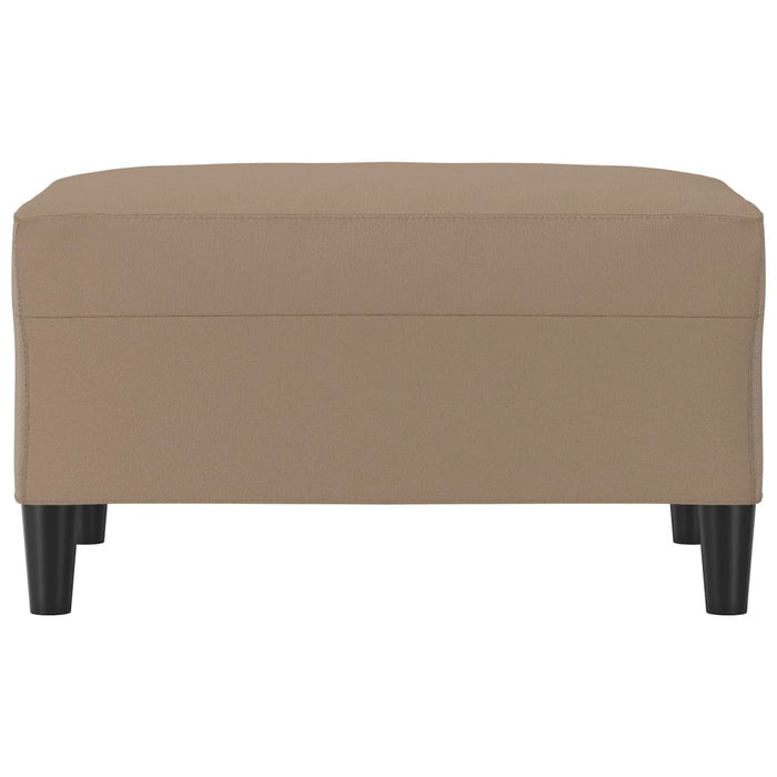 Taburet, cappuccino, 70x55x41 cm, piele ecologică - WALTI WALTI