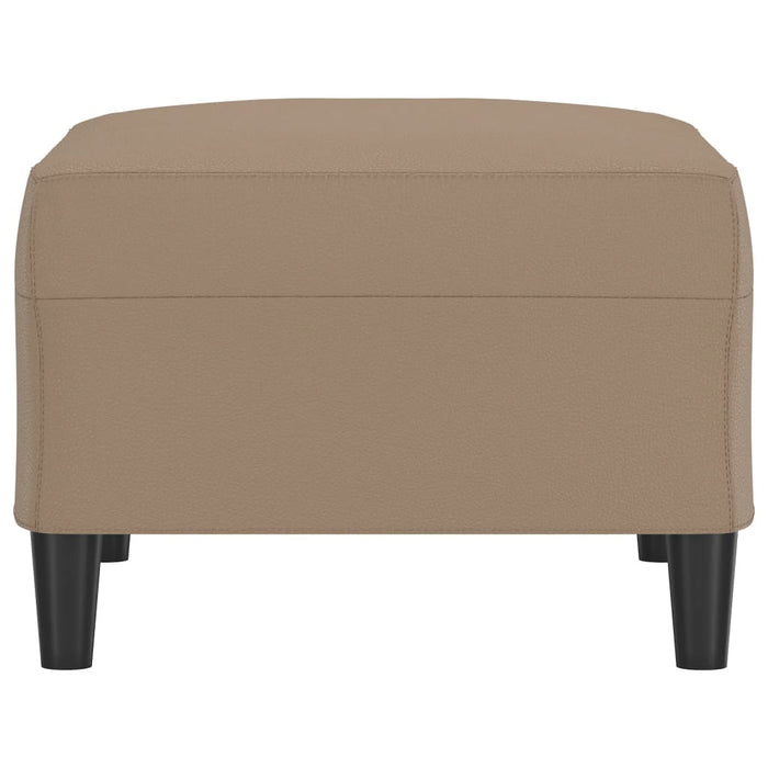 Taburet, cappuccino, 70x55x41 cm, piele ecologică - WALTI WALTI