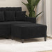 Taburet, negru, 70x55x41 cm, catifea - WALTI WALTI