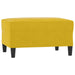 Taburet, galben, 70x55x41 cm, catifea - WALTI WALTI