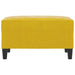 Taburet, galben, 70x55x41 cm, catifea - WALTI WALTI