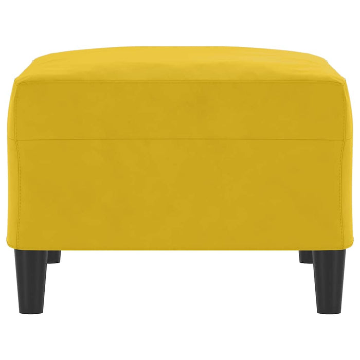 Taburet, galben, 70x55x41 cm, catifea - WALTI WALTI