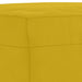Taburet, galben, 70x55x41 cm, catifea - WALTI WALTI