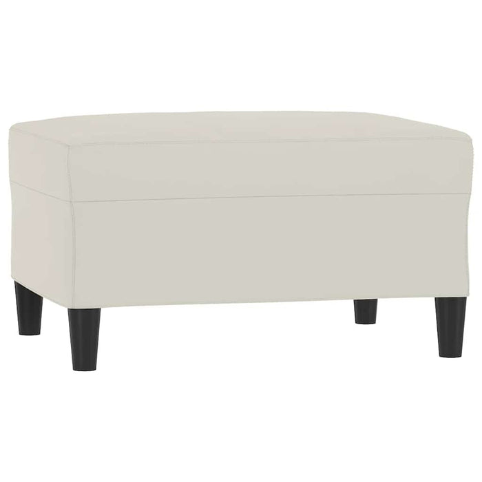 Taburet, crem, 70x55x41 cm, catifea - WALTI WALTI