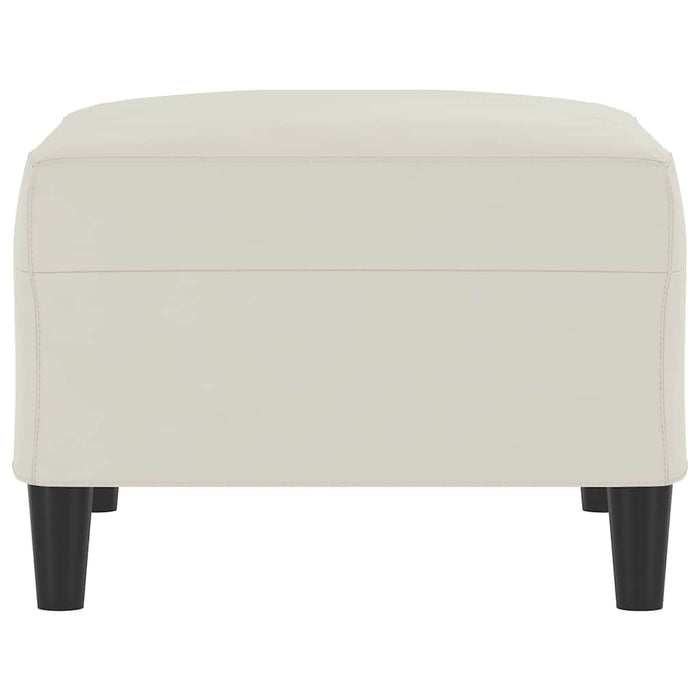 Taburet, crem, 70x55x41 cm, catifea - WALTI WALTI