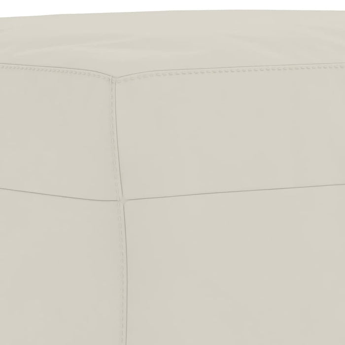 Taburet, crem, 70x55x41 cm, catifea - WALTI WALTI