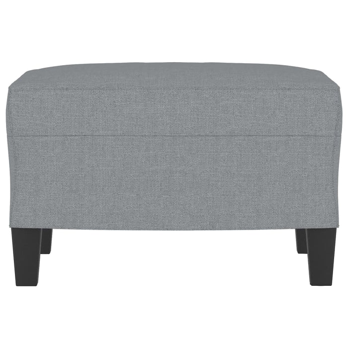 Taburet, gri deschis, 60x50x41 cm, material textil - WALTI WALTI