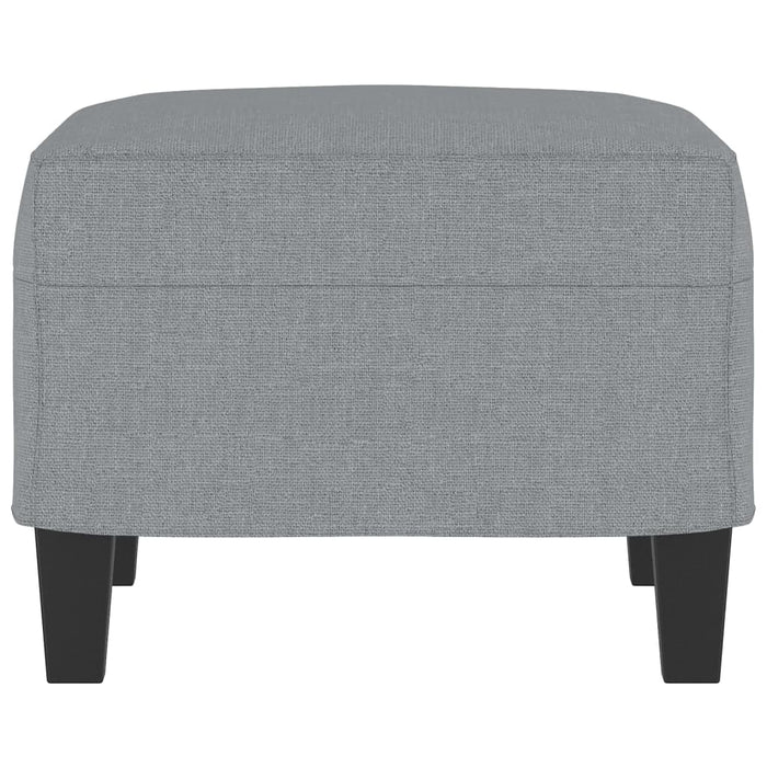Taburet, gri deschis, 60x50x41 cm, material textil - WALTI WALTI