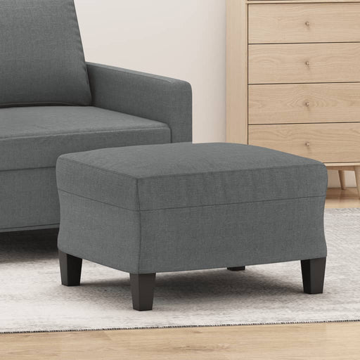 Taburet, gri închis, 60x50x41 cm, material textil - WALTI WALTI
