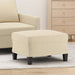 Taburet, crem, 60x50x41 cm, material textil - WALTI WALTI