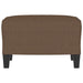 Taburet, maro, 60x50x41 cm, material textil - WALTI WALTI