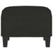 Taburet, negru, 60x50x41 cm, material textil - WALTI WALTI