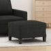 Taburet, negru, 60x50x41 cm, material textil - WALTI WALTI