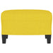Taburet, galben deschis, 60x50x41 cm, material textil - WALTI WALTI