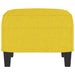 Taburet, galben deschis, 60x50x41 cm, material textil - WALTI WALTI