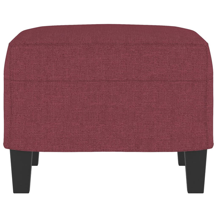 Taburet, roșu vin, 60x50x41 cm, material textil - WALTI WALTI