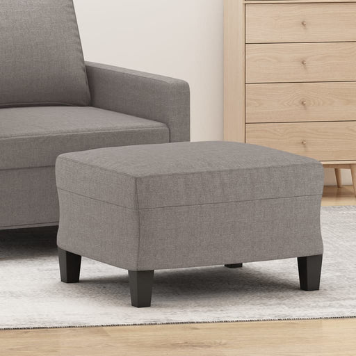 Taburet, gri taupe, 60x50x41 cm, material textil - WALTI WALTI