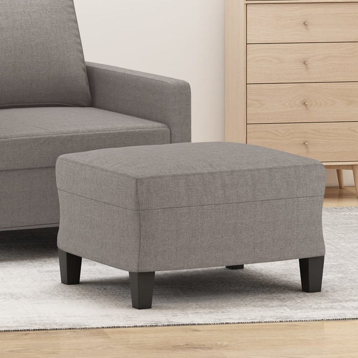 Taburet, gri taupe, 60x50x41 cm, material textil - WALTI WALTI