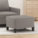 Taburet, gri taupe, 60x50x41 cm, material textil - WALTI WALTI