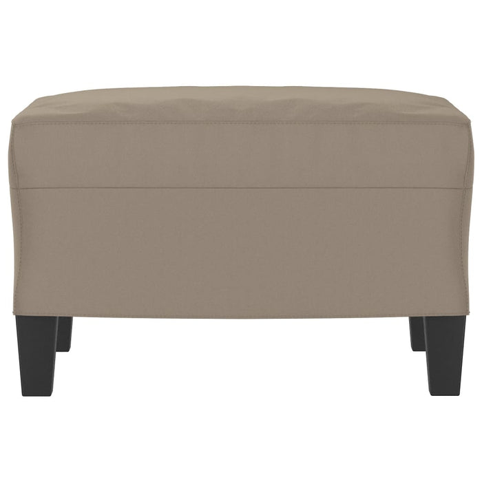 Taburet, gri taupe, 60x50x41 cm, microfibră - WALTI WALTI