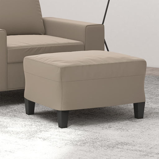 Taburet, gri taupe, 60x50x41 cm, microfibră - WALTI WALTI