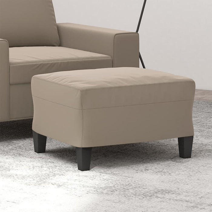 Taburet, gri taupe, 60x50x41 cm, microfibră - WALTI WALTI