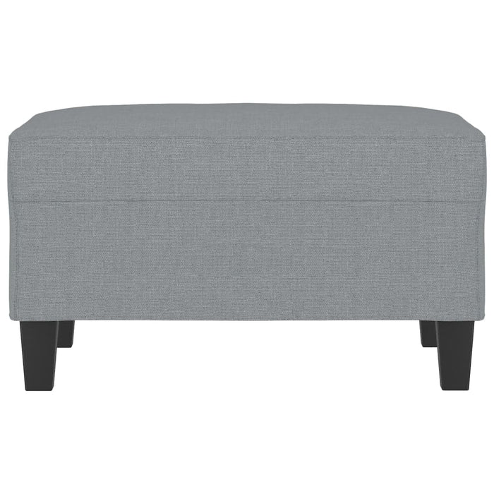 Taburet, gri deschis, 70x55x41 cm, material textil - WALTI WALTI