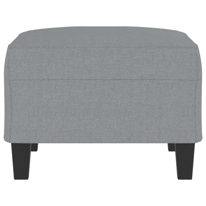 Taburet, gri deschis, 70x55x41 cm, material textil - WALTI WALTI