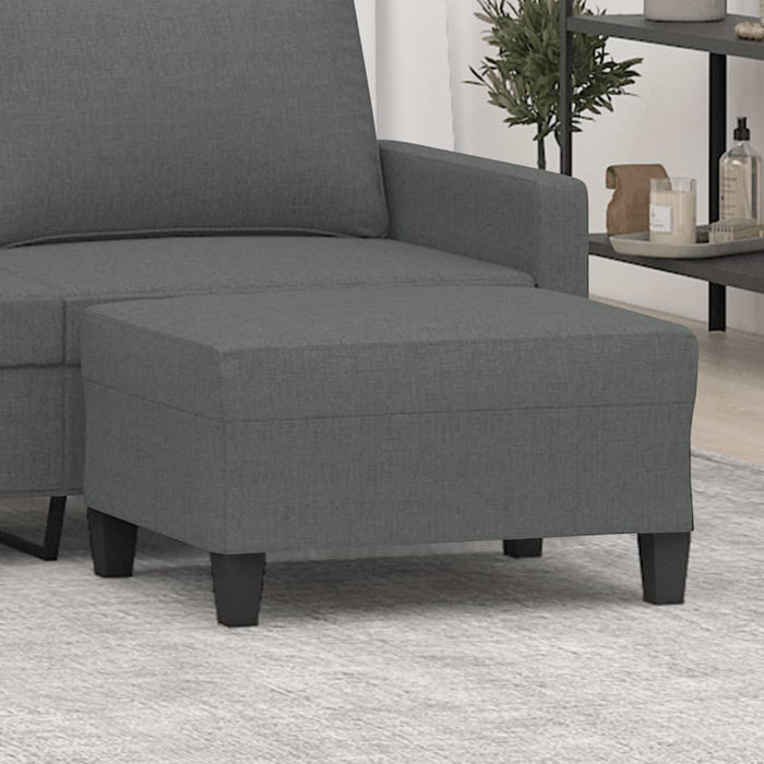 Taburet, gri închis, 70x55x41 cm, material textil - WALTI WALTI