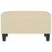 Taburet, crem, 70x55x41 cm, material textil - WALTI WALTI