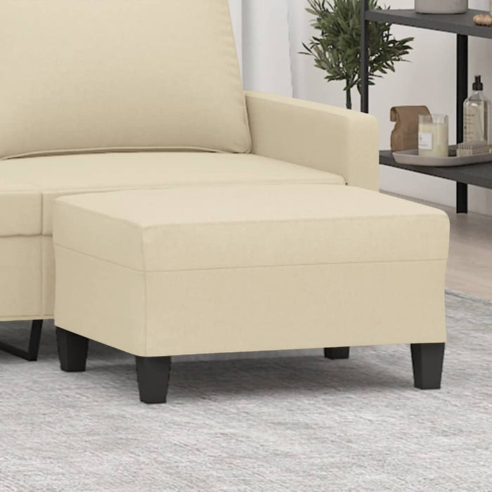 Taburet, crem, 70x55x41 cm, material textil - WALTI WALTI