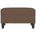 Taburet, maro, 70x55x41 cm, material textil - WALTI WALTI