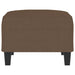 Taburet, maro, 70x55x41 cm, material textil - WALTI WALTI