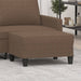 Taburet, maro, 70x55x41 cm, material textil - WALTI WALTI