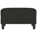 Taburet, negru, 70x55x41 cm, material textil - WALTI WALTI