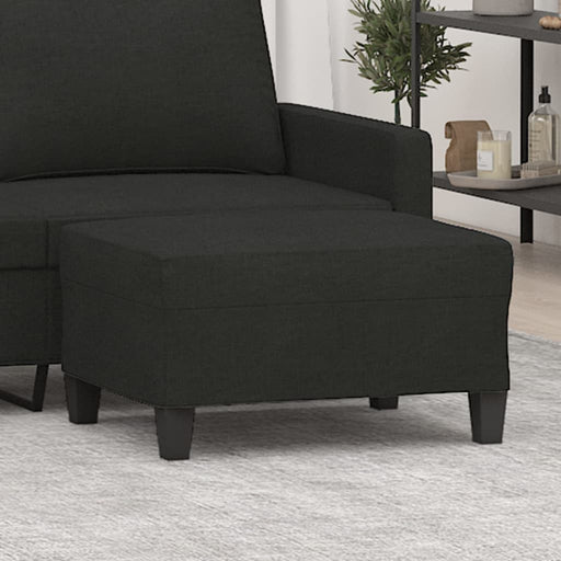 Taburet, negru, 70x55x41 cm, material textil - WALTI WALTI