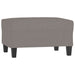 Taburet, gri taupe, 70x55x41 cm, material textil - WALTI WALTI