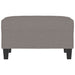 Taburet, gri taupe, 70x55x41 cm, material textil - WALTI WALTI