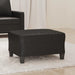 Taburet, negru, 70x55x41 cm, piele ecologică - WALTI WALTI